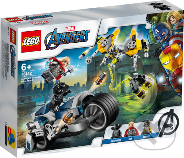 LEGO Super Heroes 76142 Avengers: Zbesilý útok na motorke, LEGO, 2020