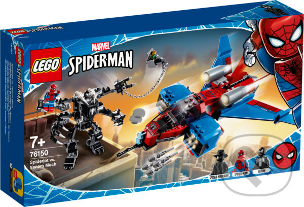 LEGO Super Heroes 76150 Spiderjet vs. Venomov robot, LEGO, 2020