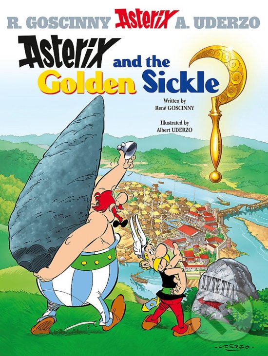 Levně Asterix and the Golden Sickle - René Goscinny, Albert Uderzo (ilustrácie) - kniha z kategorie Sci-fi, fantasy a komiksy