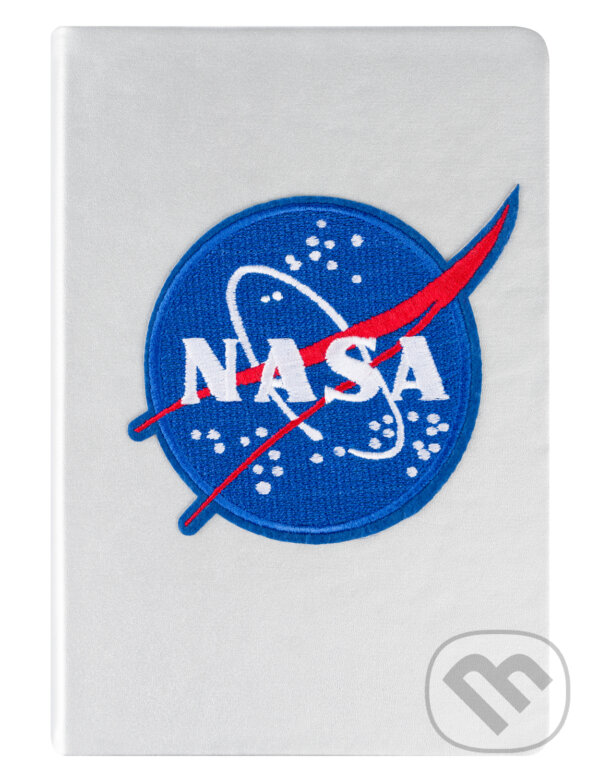 Levně Notes Baagl NASA - stříbrný (linkovaný)
