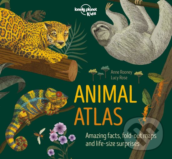 Levně Animal Atlas - Anne Rooney, Lucy Rose (ilustrácie) - kniha z kategorie Naučné knihy
