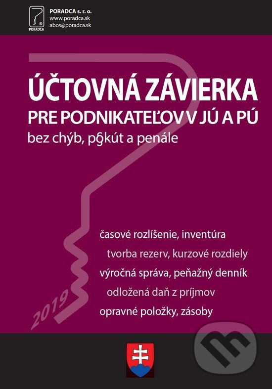 Levně Účtovná závierka za rok 2019…