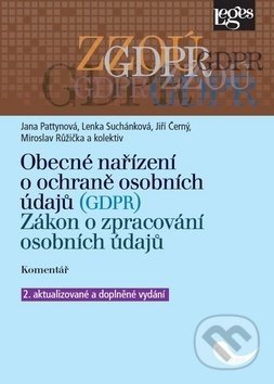 Levně Obecné nařízení o ochraně osobních údajů (GDPR) (Zákon o zpracování osobních údajů. Komentář) - kniha z kategorie Odborné a náučné