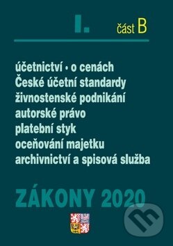 Kniha: Zákony 2020 I. část B: Účetní zákony (Poradce s.r.o.). Poradce s.r.o., 2020