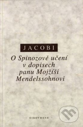 Kniha O Spinozově učení v dopisech panu Mojžíši Mendelssohnovi