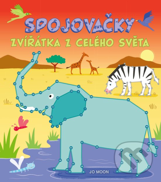 Levně Spojovačky: Zvířátka z celého světa - Jo Moon - kniha z kategorie Hravé úlohy