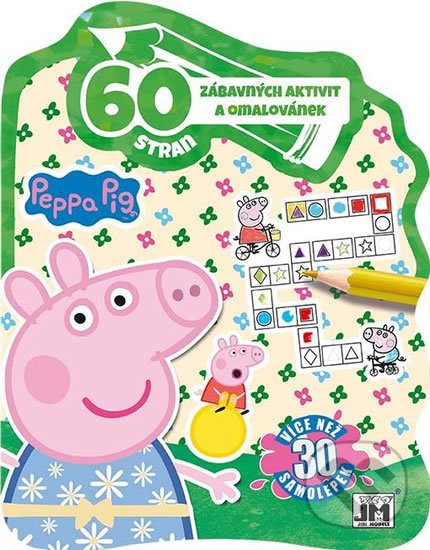 Levně Prasátko Peppa - 60 zábavných aktivit - kniha z kategorie Pre deti