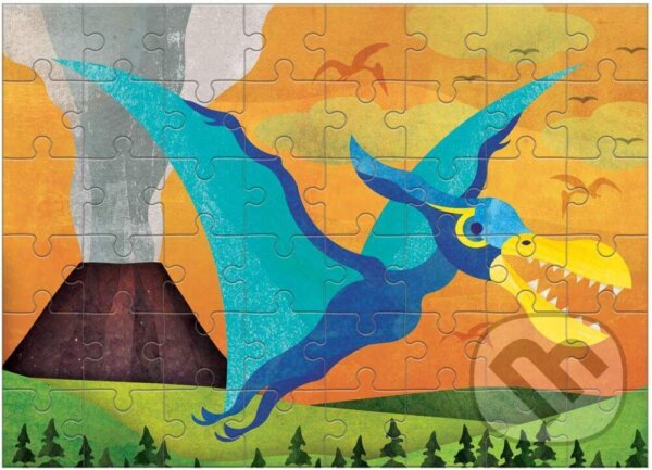 Puzzle mini: Pterosaur, Mudpuppy, 2020