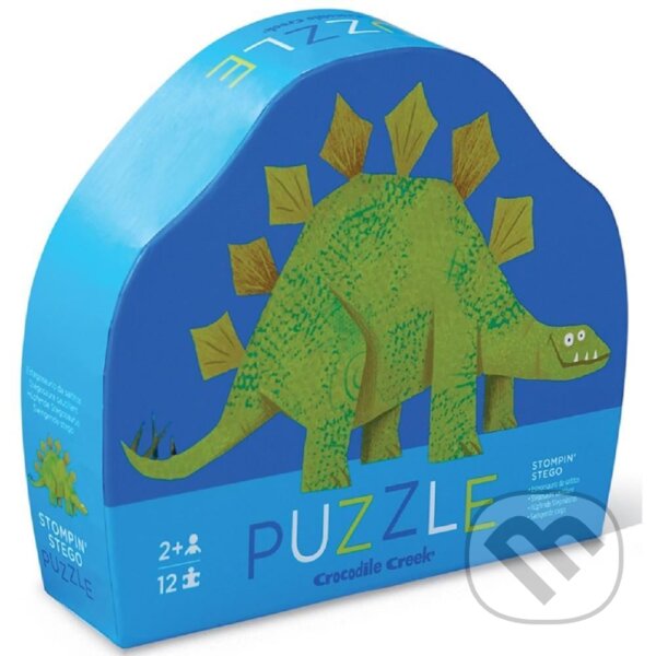 Puzzle mini: Stegosaurus, Crocodile Creek, 2020