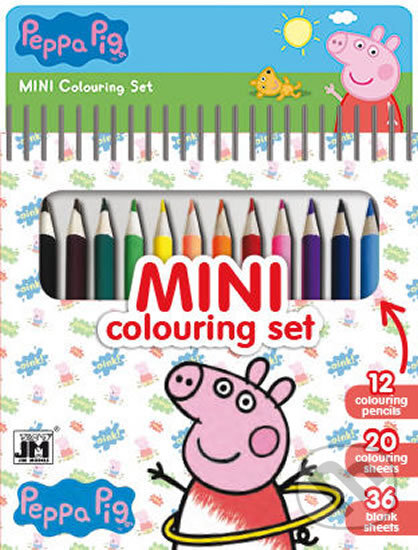 Kniha: Prasátko Peppa - Mini set s pastelkami (Jiří Models). Jiří Models, 2020