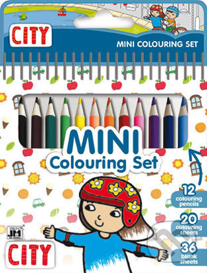 Kniha: Město - Mini set s pastelkami (Jiří Models). Jiří Models, 2020