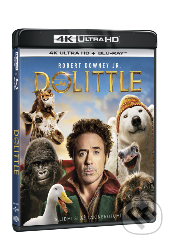 Levně Dolittle Ultra HD Blu-ray (Ultra HD Blu-ray + Blu-ray) - film z kategorie Fantazijné filmy