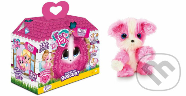 Spoločenská hra: Touláček My real rescue - růžový (FUR BALLS Touláček). FUR BALLS Touláček, 2019