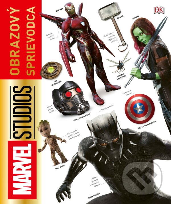 Levně Marvel Studios: Obrazový sprievodca - Adam Bray - kniha z kategorie Naučné knihy
