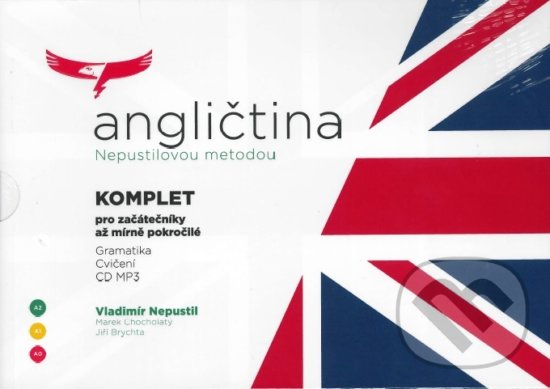 Angličtina - Komplet - Vladimír Nepustil, Nepustilova jazyková škola, 2018