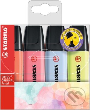 Levně STABILO BOSS ORIGINAL Pastel (4 kusov)