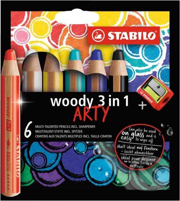 Levně STABILO woody 3 in 1 (6 kusov)