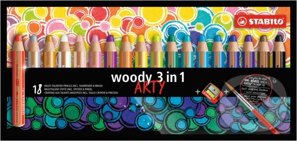 STABILO woody 3 in 1 (18 kusov)