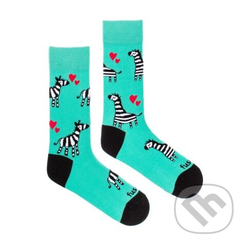 Levně Ponožky Zebra
