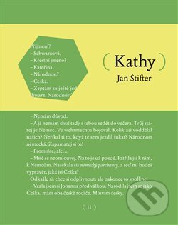 Kathy - Jan Štifter, Pikador Books, 2014
