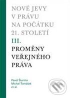 Levně Nové jevy v právu na počátku 21. století (III.) (Proměny veřejného práva) - kniha z kategorie Ústavné právo