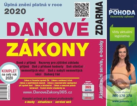 Daňové zákony 2020 ČR EXPERT - Kolektiv autorů, DonauMedia