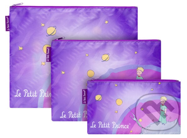 Set 3 taštiček Le Petit Prince (Malý Princ), Presco Group, 2020