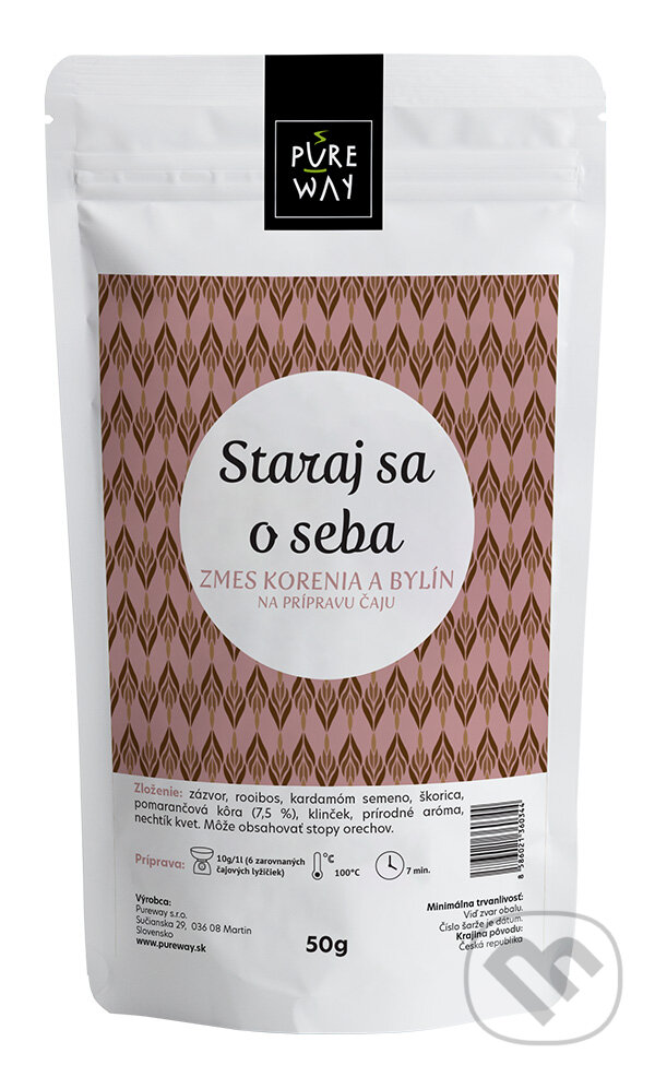 Levně Staraj sa o seba - zmes korenia a bylín na prípravu čaju
