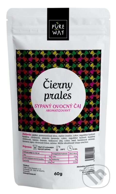 Levně Čierny prales - sypaný ovocný čaj aromatizovaný