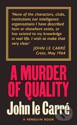Levně A Murder of Quality (The Smiley Collection) - John le Carré - kniha z kategorie Detektívky, trilery a horory