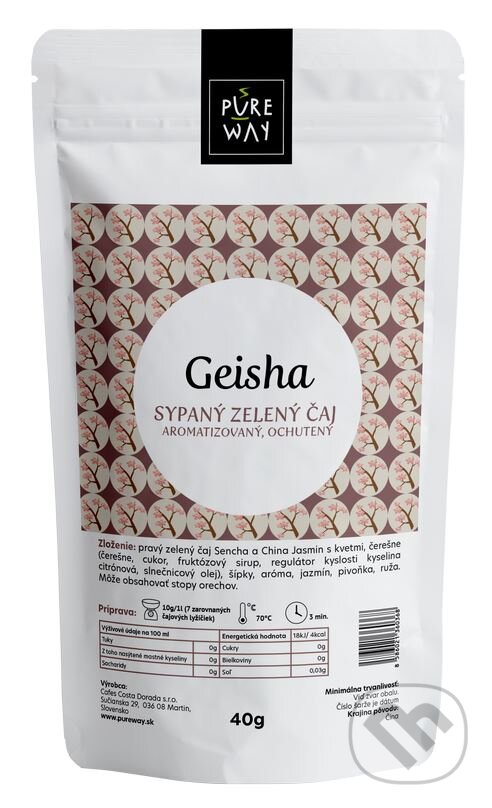 Levně Geisha - sypaný zelený čaj aromatizovaný, ochutený