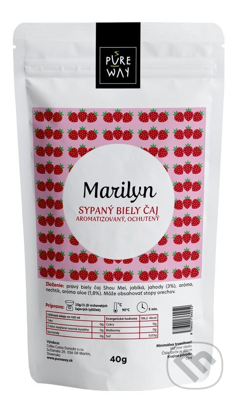 Levně Marilyn - sypaný biely čaj aromatizovaný, ochutený