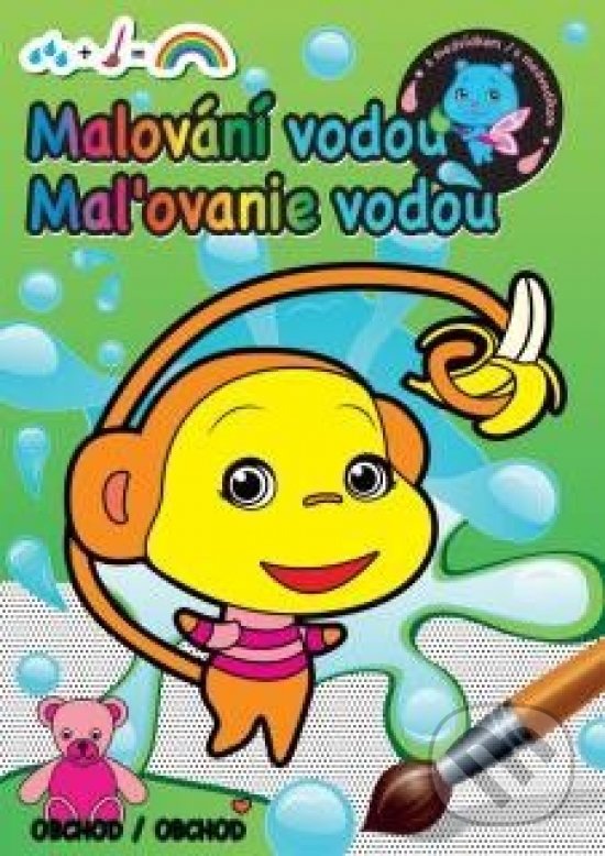 Levně Malování vodou / Maľovanie vodou - Obchod - kniha z kategorie Omaľovávanky