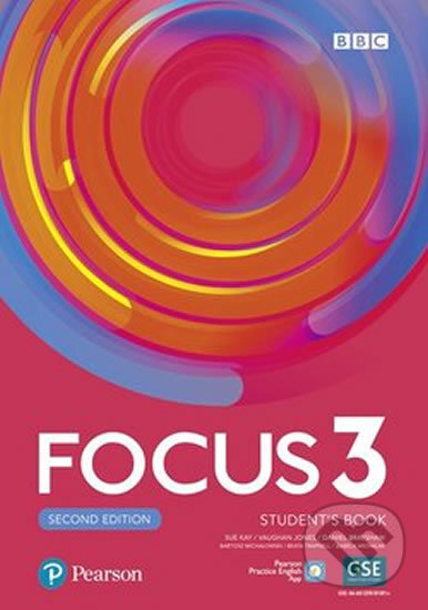 Focus 3: Student´s Book with Basic Pearson Practice English App (2nd) - Sue Kay, Pearson, 2019