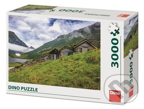 Levně Norangsdalen valley - puzzle z kategorie Prírodné scenérie