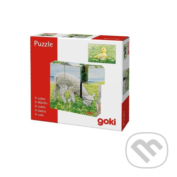 Levně Kocky Na farme 9 ks - hra z kategorie Stavebnice