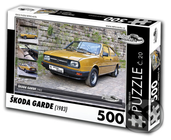 Puzzle: ŠKODA GARDE (1983) (KB Barko)
