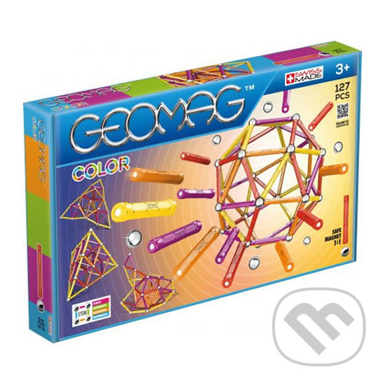 Spoločenská hra: Geomag Color 127 dílků (Geomag)