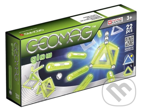 Levně Geomag Glow 22 dílků - hra z kategorie Stavebnice