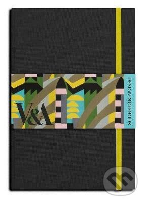 Levně V&A Design Notebook Cole Black