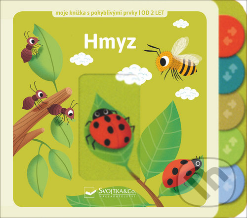 Hmyz - moje knížka s pohyblivými prvky koupíte na Martinus.cz