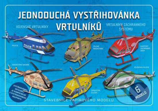 Jednoduchá vystřihovánka vrtulníků, Zadražil Ivan, 2020