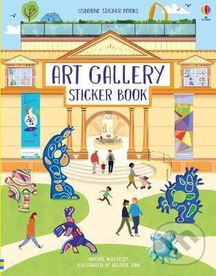 Kniha: Art Gallery Sticker Book (Abigail Wheatley)