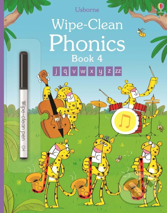 Levně Wipe-clean phonics book 4 - Mairi Mackinnon - kniha z kategorie Naučné knihy