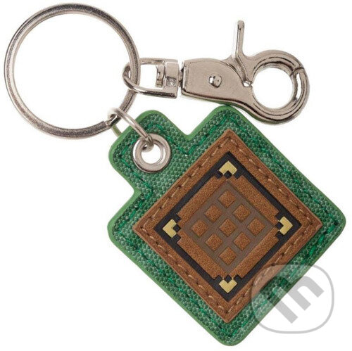 Kovový přívěsek na klíče Minecraft: Block Canvas (délka 8 cm) (vydavateľ neuvedený)