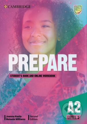 Kniha: Prepare Level 2: Student´s Book and Online Workbook (Joanna Kosta a Melanie Williams). Cambridge University Press, 2019