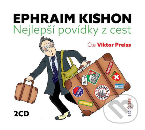 Levně Nejlepší povídky z cest (2 CD) - Ephraim Kishon - audiokniha z kategorie Beletria