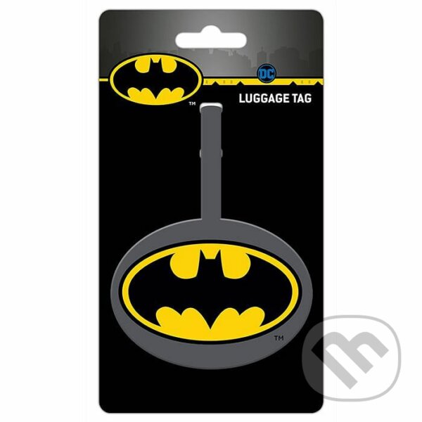 Levně Visačka na zavazadla DC Comics - Batman Logo