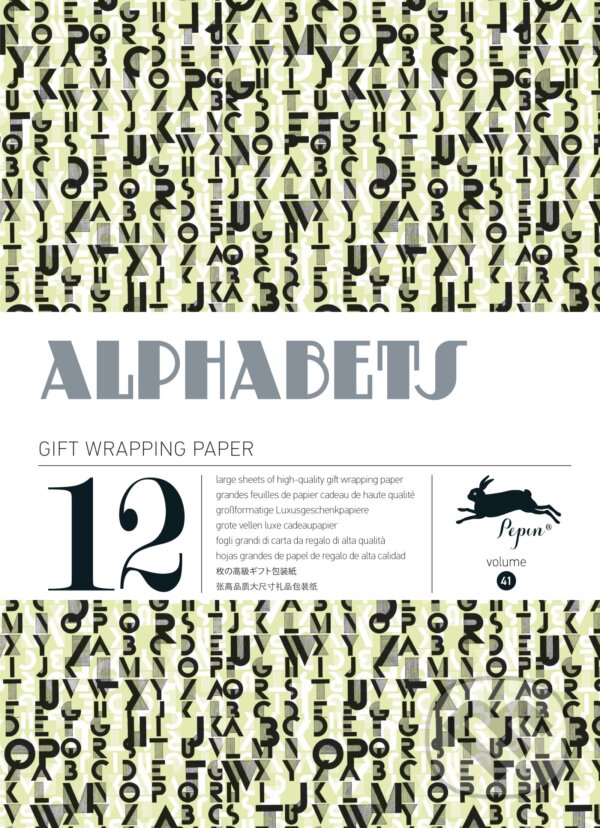Levně Alphabets (Gift & Creative Paper Book) - Pepin Van Roojen