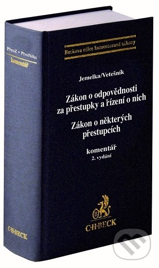 Levně Zákon o odpovědnosti za přestupky a řízení o nich (Zákon o některých přestupcích. Komentář) - kniha z kategorie Správne právo